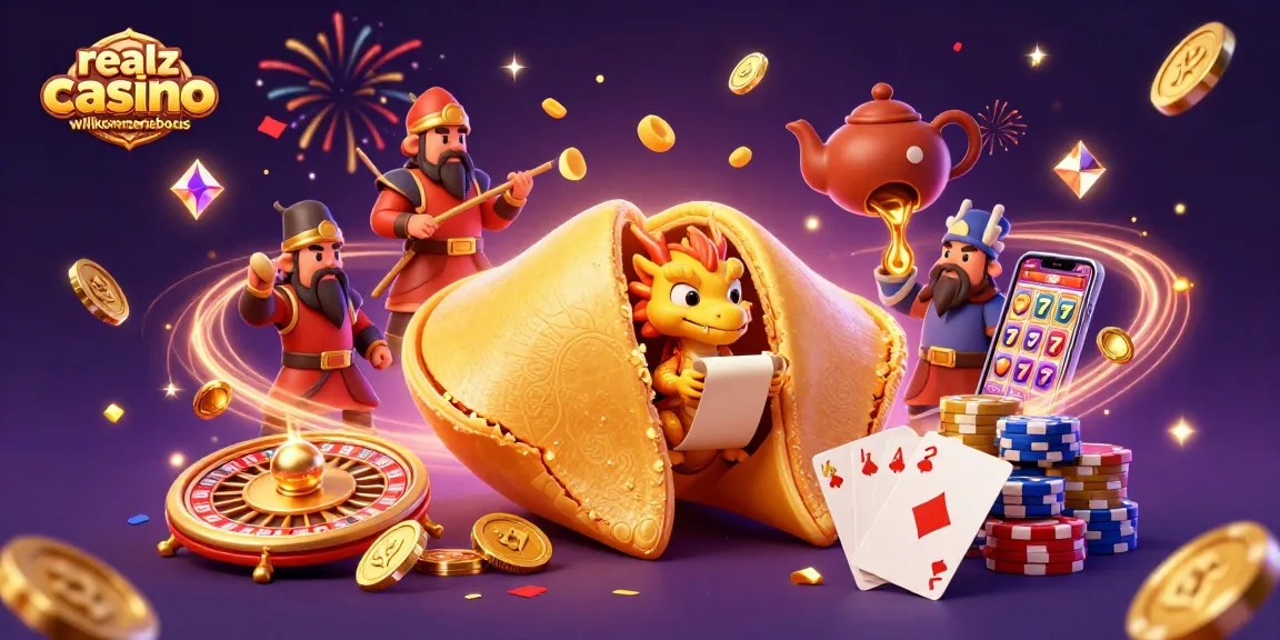 Der Realz Casino Willkommensbonus bietet Spielern aufregende Gewinne mit bunten Spielautomaten und jubilierenden Casino-Elementen.