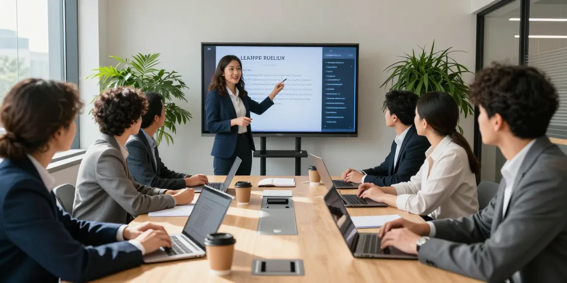 wertschätzung arbeit in einer modernen Büroumgebung mit Präsentation und Zusammenarbeit.