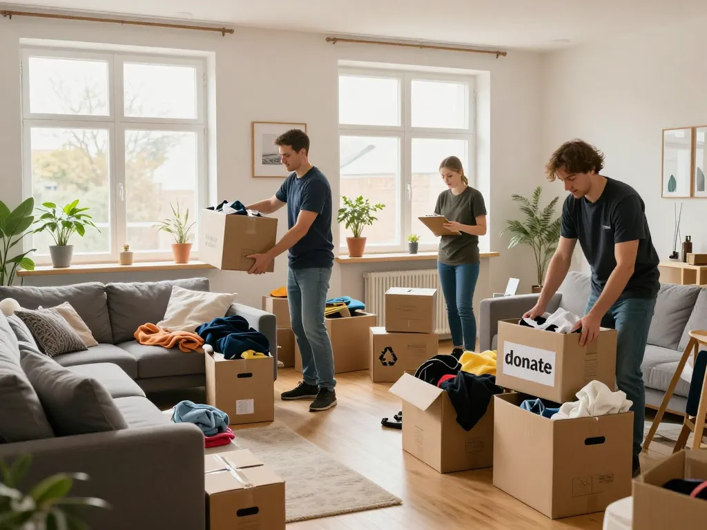 Entrümpelungen in deiner Region, die von einem professionellen Entrümpelungsteam organisiert werden, das ein Zuhause in Münster aufräumt.